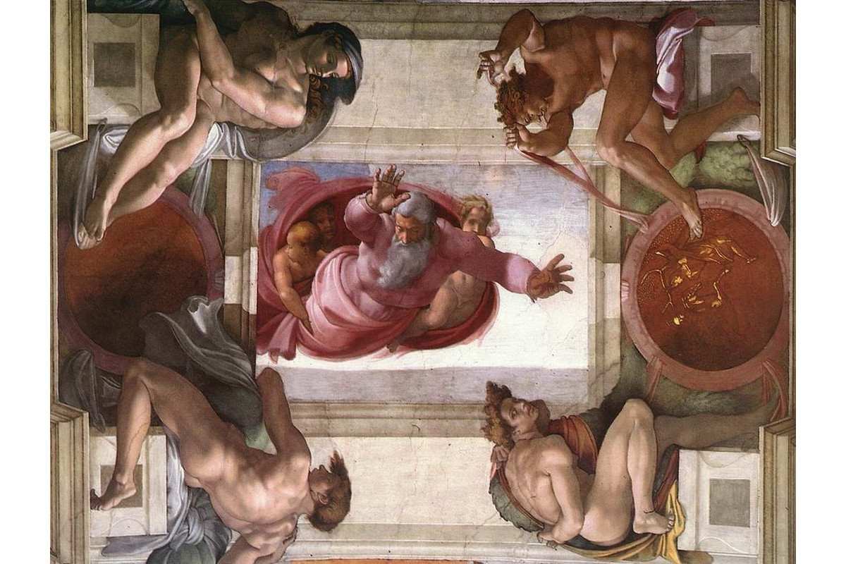 Michelangelo ceiling Michelangelo ceiling