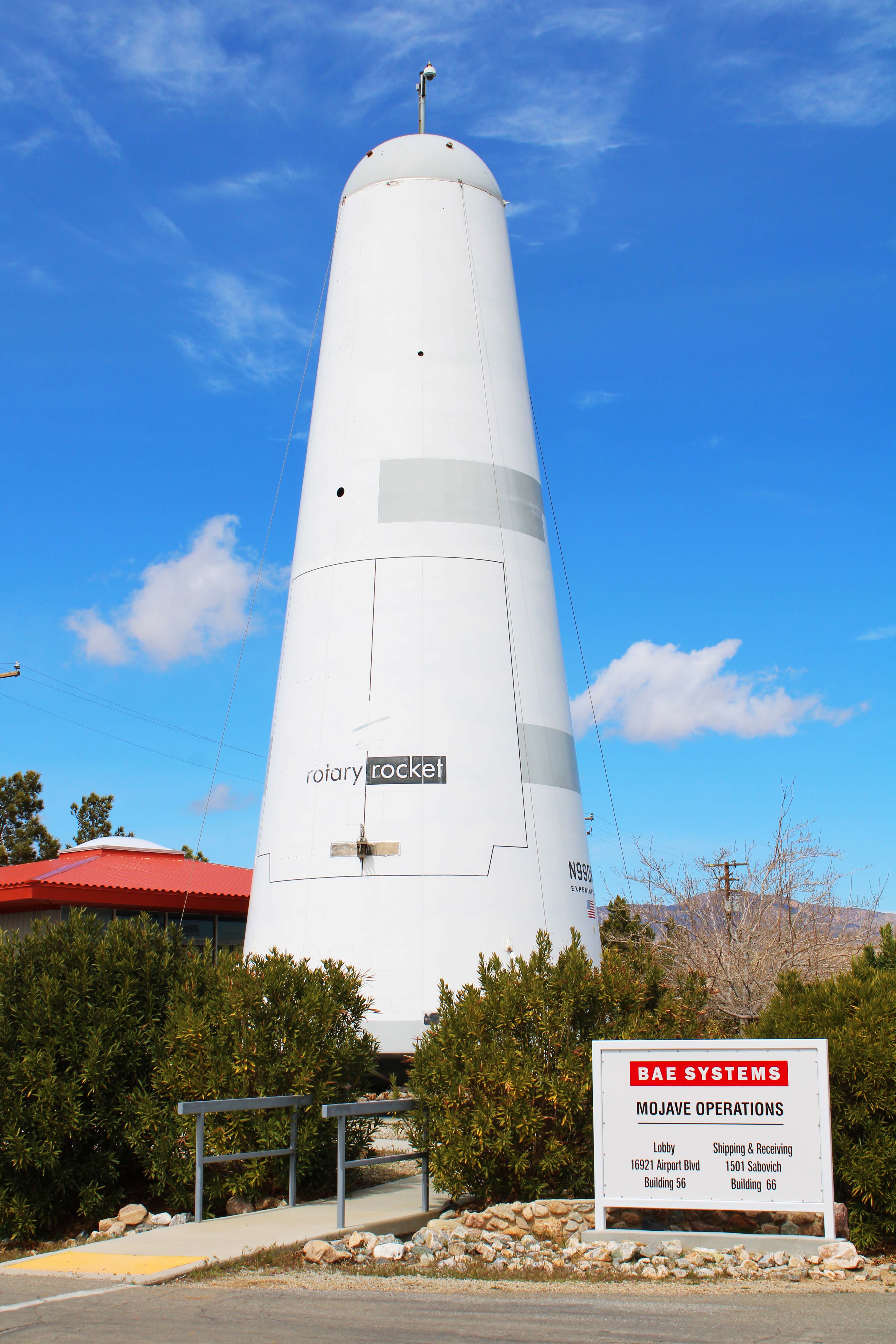 Mojave rotary rocket