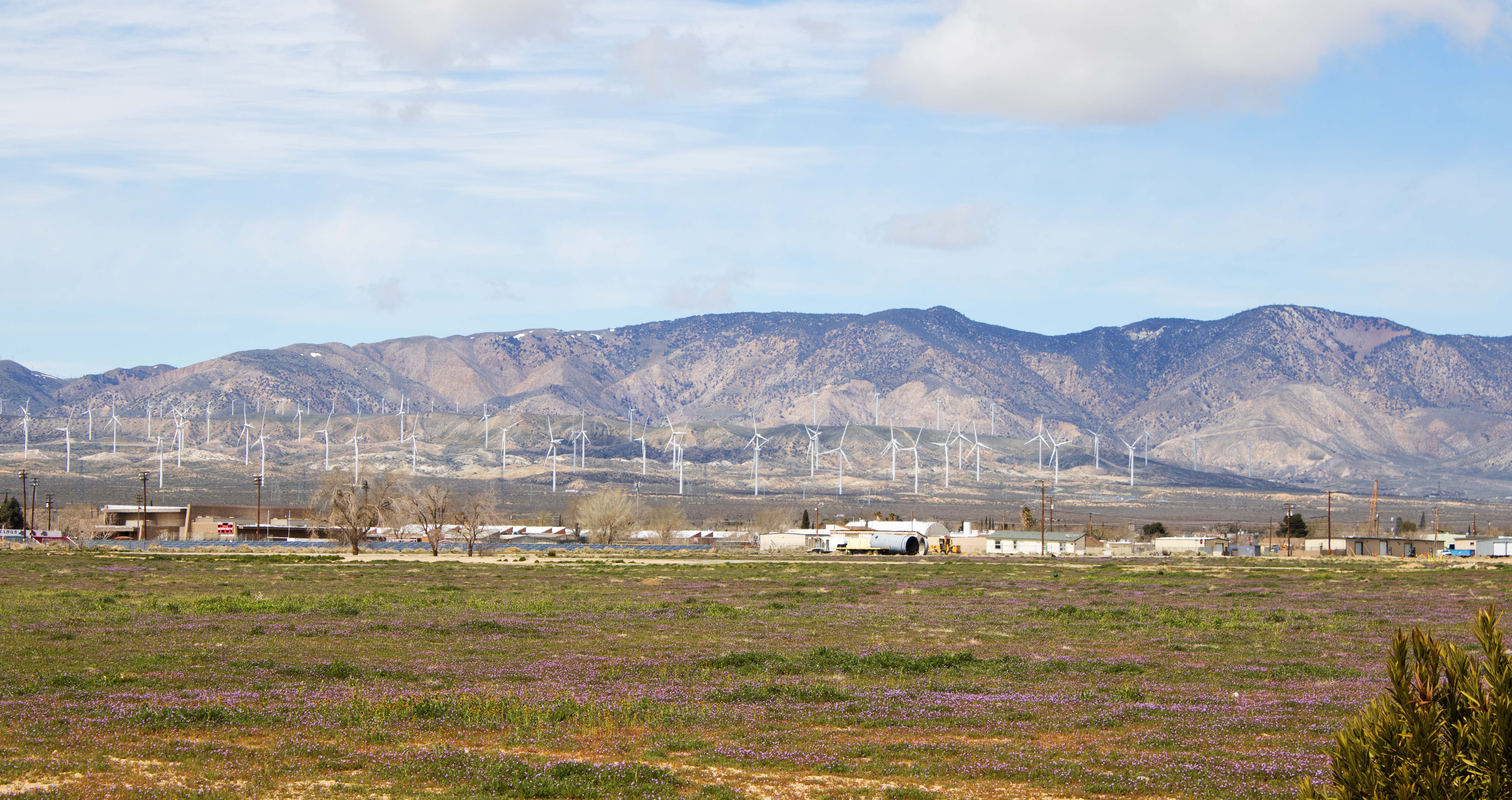 mojave desert windmills