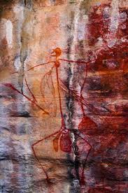 Australian rock painting Australian rock painting