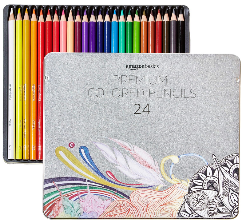 colored pencils