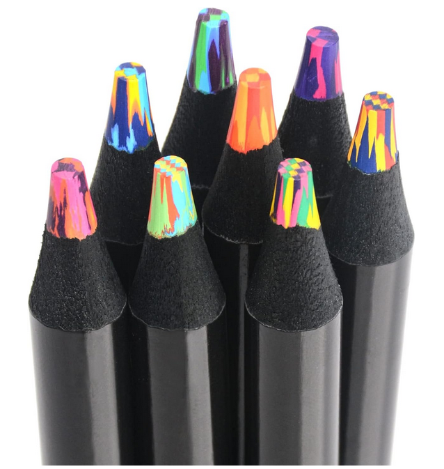 rainbow pencils