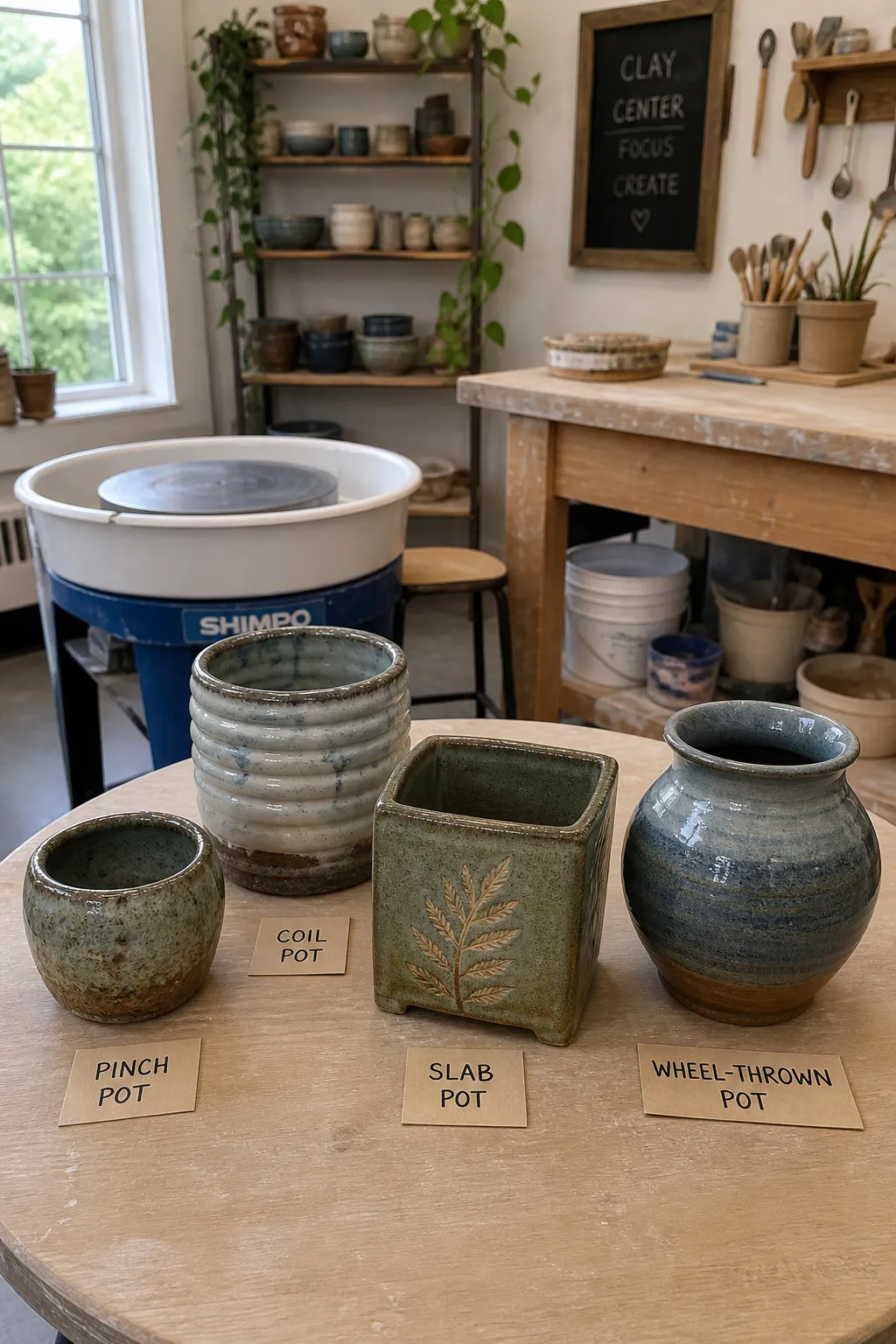 glaze fired student projects.