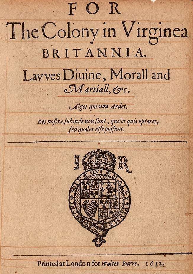 Charter 1612 Charter 1612