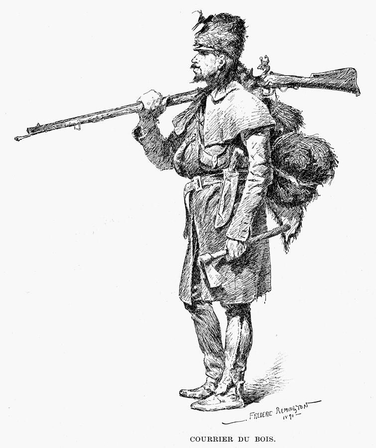 French fur trader French fur trader